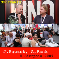 Spotkanie z J.Pączkiem oraz A.Pankiem,   fot.T.Stokowski